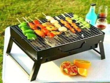 Generic Portable Foldable Charcoal Grill For Small BBQ