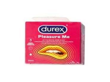 Durex Pleasure Me Condoms 3s