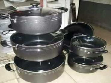 TC 11 Pieces Non Stick Cooking Pots- Sufuria Set-Cook Ware Sets