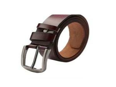 Fashion 100%Pure  Leather  Brown Belt