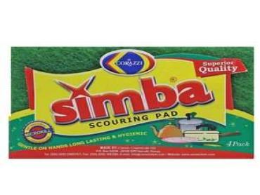 Pride Simba Scouring 4 Pads Economy Pack
