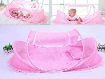 Fashion Pink Baby Net -  Foldable And Portable