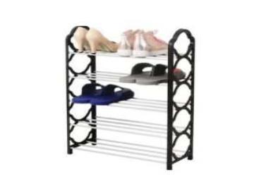 Nunix 5 Layer Shoe Rack(Black)