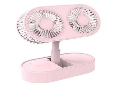 Mini Usb Charging Office /Home Desktop Double-headed Foldable Small Fan