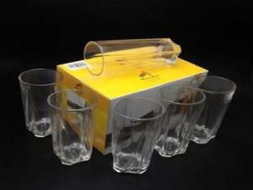 6pcs 387ml High Quality Classy Whiskey Wine Water Glass