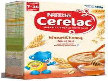 Nestle' Cerelac Honey & Wheat With Milk 7 Months+ 400g
