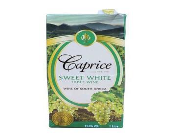 Caprice White Sweet Tetra Pack 1L