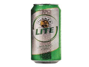 Tusker Larger Lite Beer 500Ml