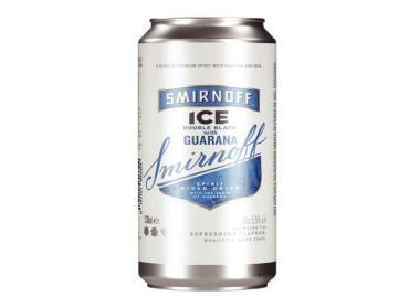 Smirnoff Ice Double Black with Guarana Vodca 330Ml