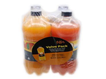 Minute Maid Delight Pulpy Juice (Pack Of 4)