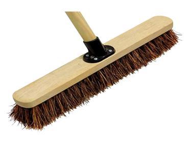Kleenit Coco Hevy Duty Hard Handle Broom