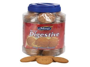 Manji Biscuits Digestive Jar 1Kg
