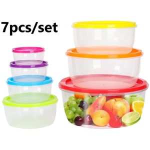 7 Pieces Multicolour Food Storage