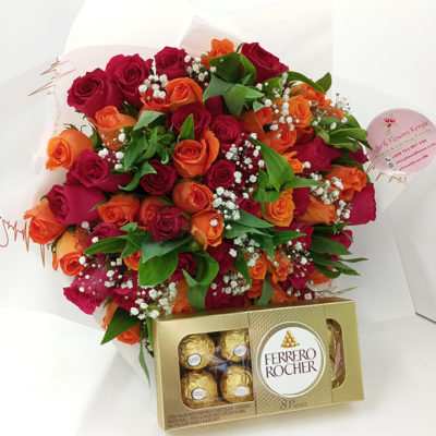 Roses-Ferrero-8 Pcs Combo