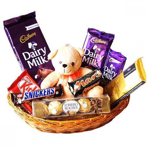 Teddy&Chocolate- Gift- Hamper