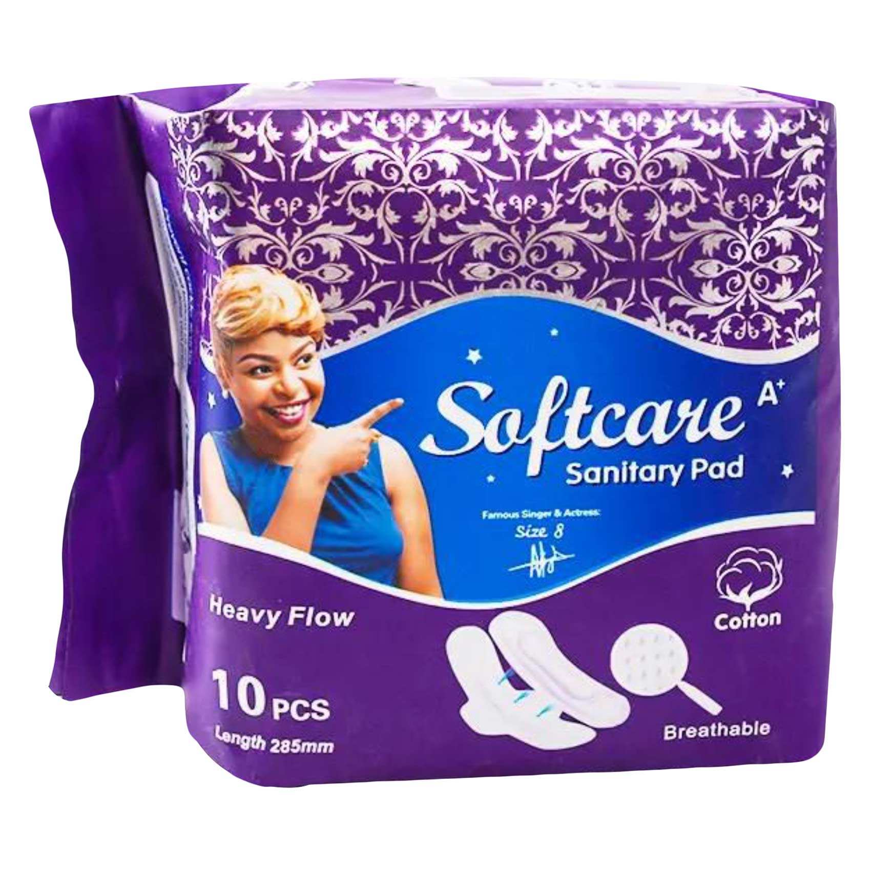 Softcare Sanitary Pads (Maxi Thick) – 10 pack and 8-Count x 24-Pack  
