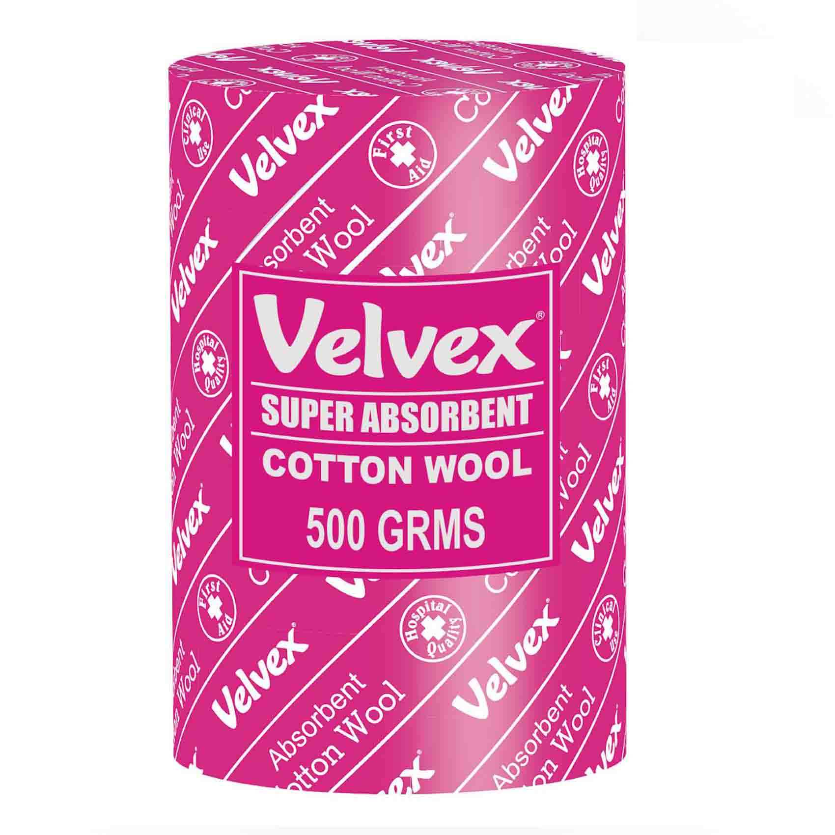 Velvex Cotton Wool 500g – Soft, Gentle, and Absorbent