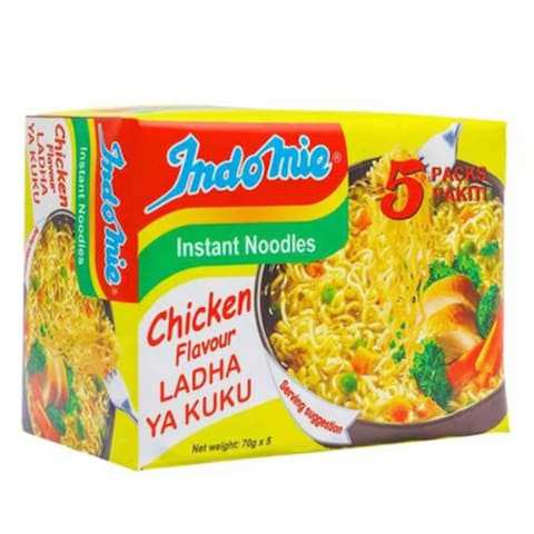 Indomie Chicken Noodles 70g x 5 Pack - Quick & Tasty Meal with Authentic Indonesian Flavor | Lilwa Shop Kenya