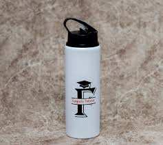 Customized White Water Bottles