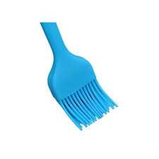 10'' Colourful  Silicon Brush Blue