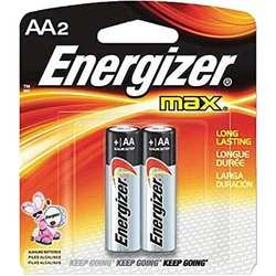 Energizer AAA MAX Alkaline Batteries - 2 Pack | Long-Lasting Power & Leak Protection