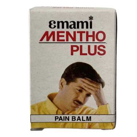 Emami Mentho Plus Balm 30ml | Fast-Acting Headache Relief with Natural Ingredients