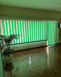 Verticle Blind Green Set Per  Meter