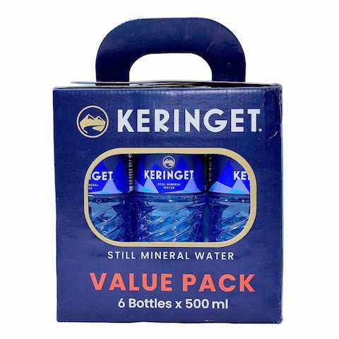 Keringet Mineral Water Value Pack 12x500ml